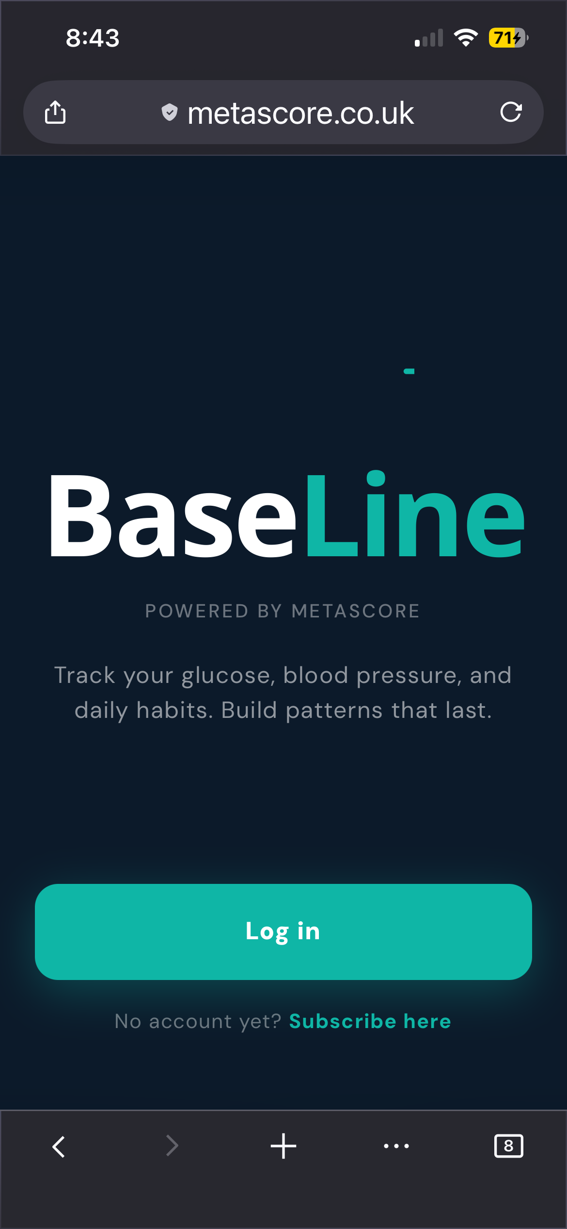 BaseLine Yearly subscription